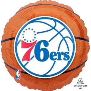 Philadelphia 76ers NBA Basketball Balloon